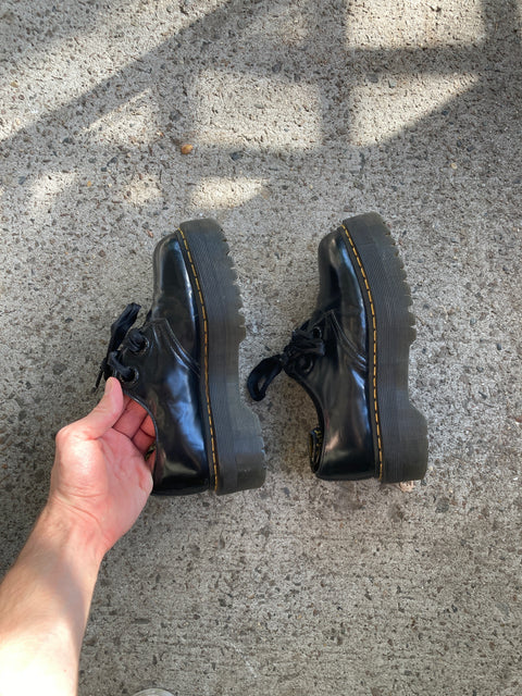 Dr. Martens Platform Oxford Shoes, 7 US W or 38 EU