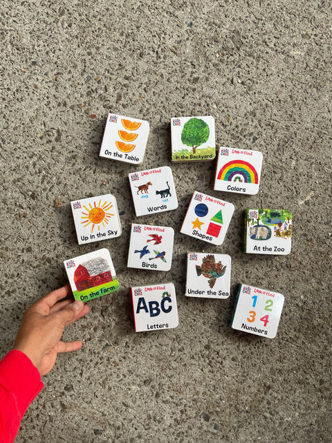 Eric Carle Books for Toddlers Set