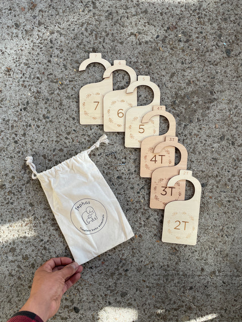 Fephas Child Clothes Closet Organizers