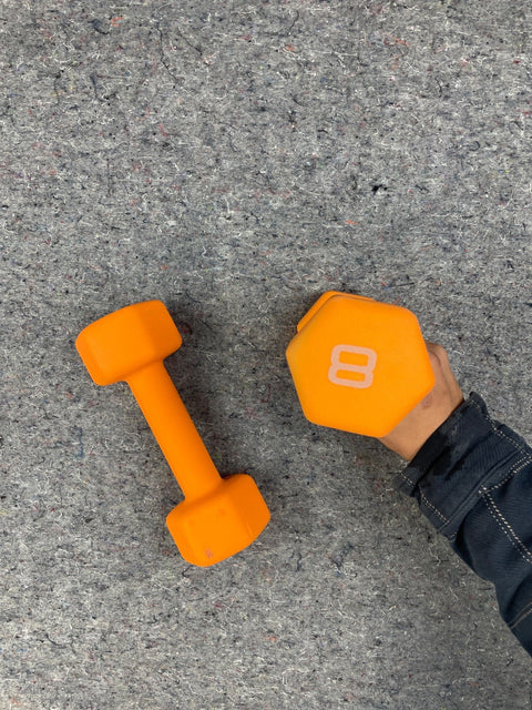 8 Pound Dumbbells