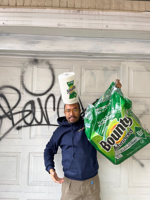 8 Rolls Of Bounty Paper Towels