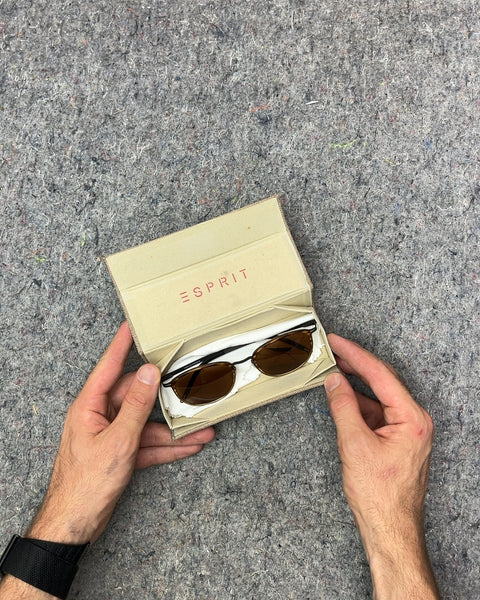 Tokyo Sunglasses in Caramel Brown by Tabulae Eyewear