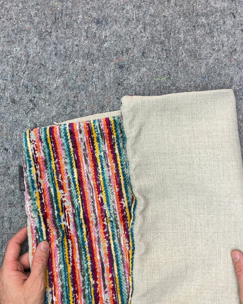 Pretty Striped Throw Pillow Cover, 14x22"