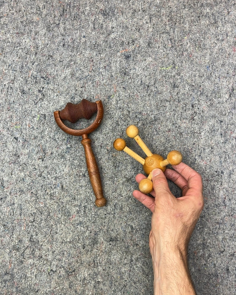 Wooden Handheld Massagers