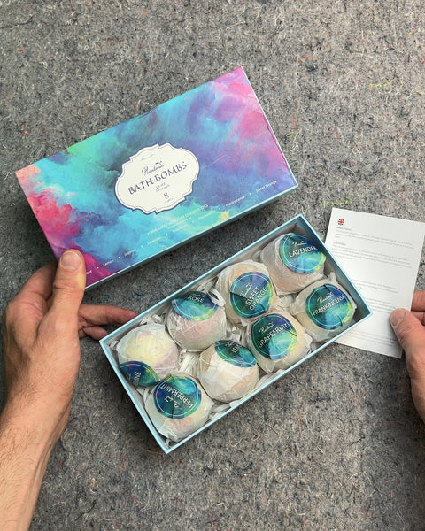 Handmade Bath Bombs Gift Set