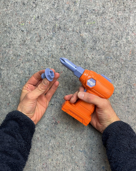 Bluey Toy Drill with Hex Bolt (Works)