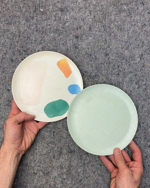 Two Xenia Taler Studio Side Plate Made Out Of A Bamboo Composite, 8"