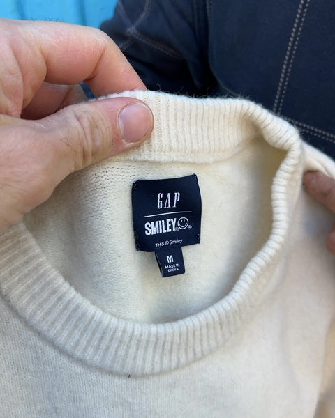 GAP Smiley Face Sweater, Size M