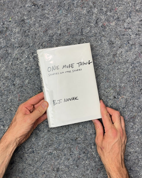 One More Thing Stories and Other Stories by B.J. Novak