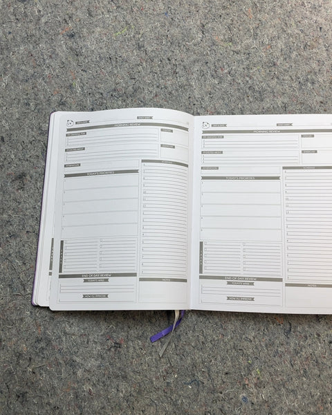 Purple Panda Day Planner