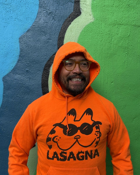 Fruit of the Loom Garfield Lasagna Hoodie, Size S
