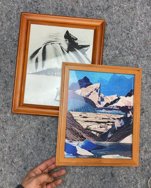 Two Nice Frames, 9x11"