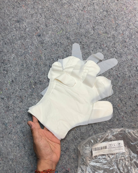 Compostable Disposable Gloves, Sz L