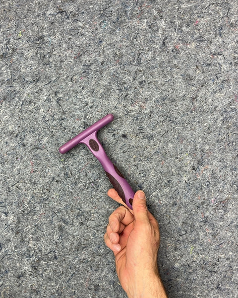 Purple Pet Grooming Rake