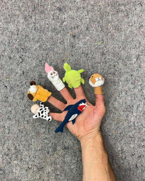 Assorted Animal Finger Puppets