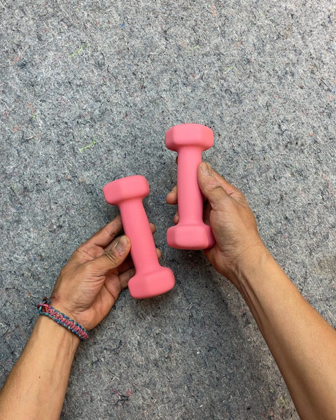 Pink 2LB Dumbbells