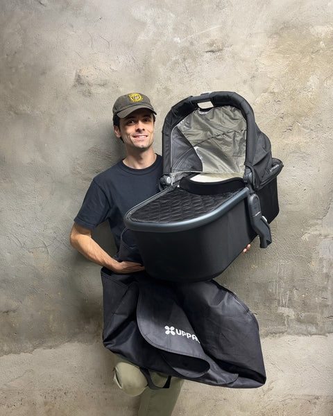 UPPAbaby Bassinet with Storage Bag & Stroller Attachments For Vista