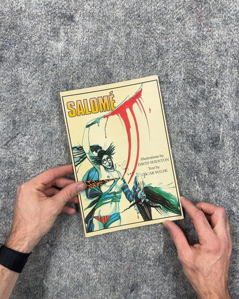Vintage Comic Book Edition Of  Oscar Wilde's Play Salomé