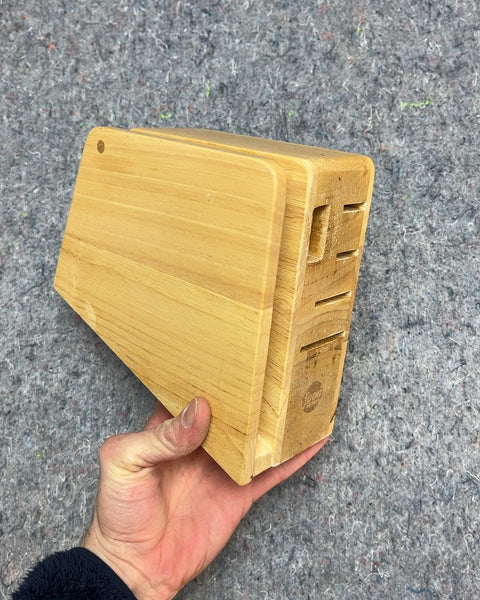 Food Network Wooden Knife Block