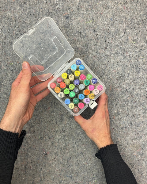 36 Piece Dual Tip Marker Set