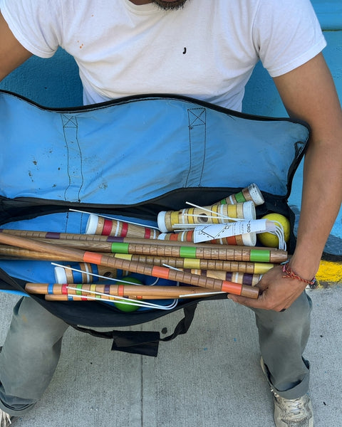 Croquet Set with Carrying Bag