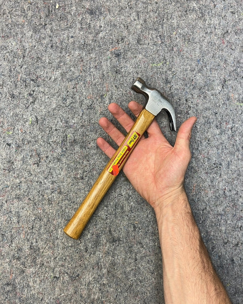 Claw Hammer with Wood Handle