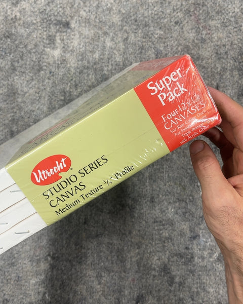 Four Utrecht Studio Series Canvas Super Pack, 12x12"