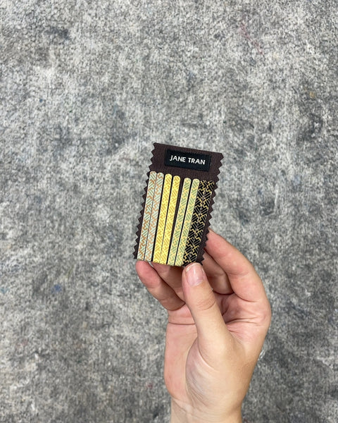 Jane Tran Patterned Bobby Pins