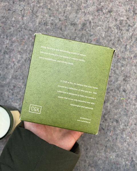Craft & Kin Scented Candle