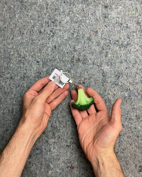 Broccoli Keychain