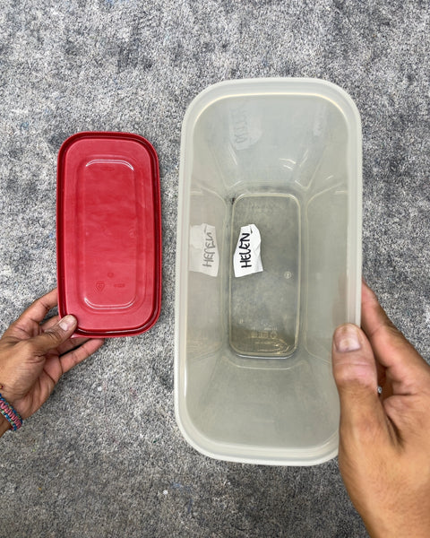 Plastic Food Storage Container, 22 Cups or 5L