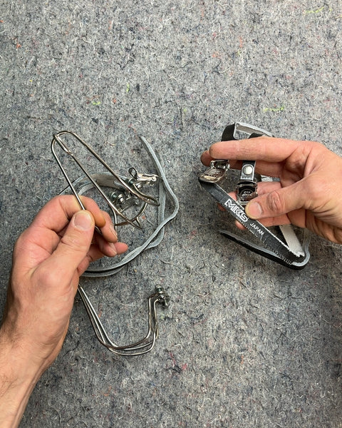 MKS Japan Bicycle Toe Clips and Straps