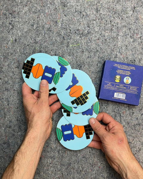 6 Octaevo Coasters