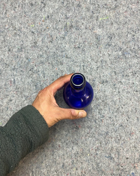 Blue Glass Bottle