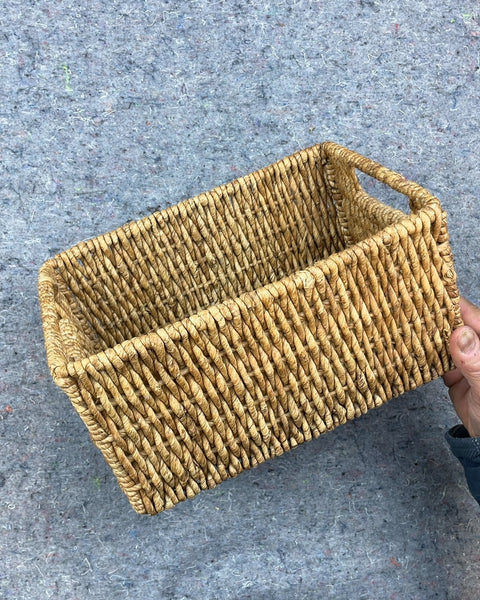Woven Rectangular Basket