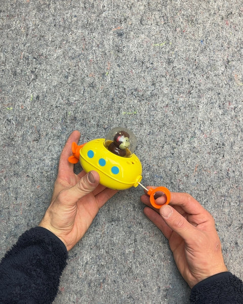 Skip Hop Zoo Pull and Go Monkey Submarine Bath Toy