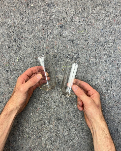 Clear Very Good Looking (Look At The Bottom!) Drinking Glasses