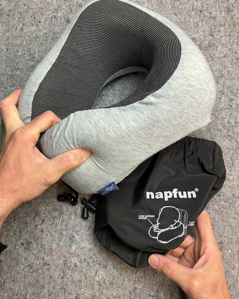 Napfun Travel Neck Pillow with Carry Bag