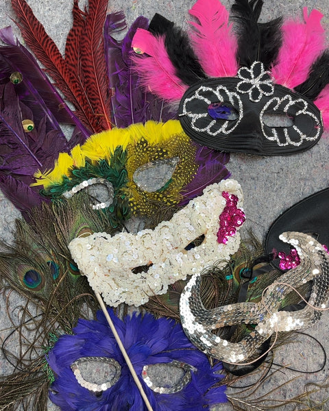 Masquerade Masks, Set of 5