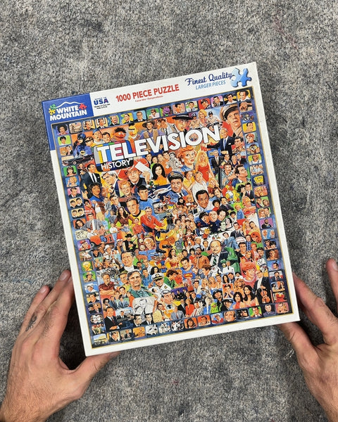 White Mountain Television History 1000 Piece Puzzle