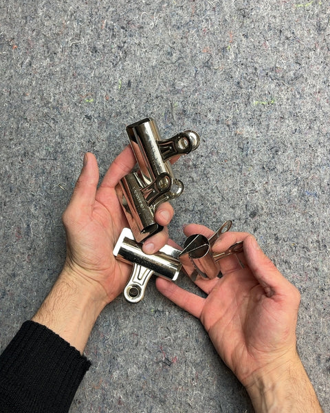 Silver Binder Clips