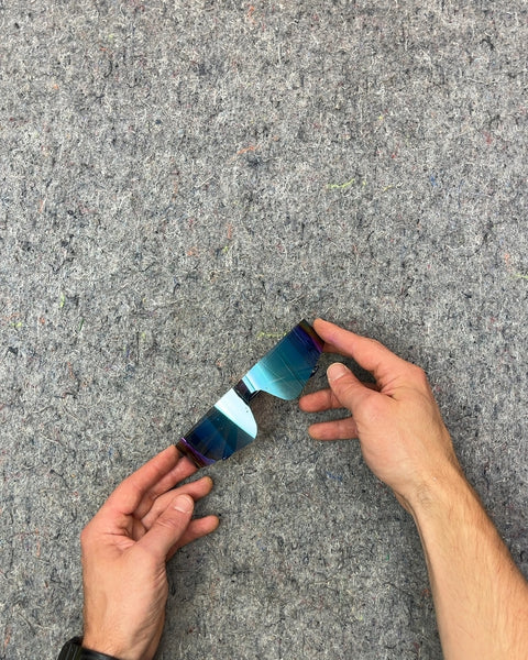 Blue Mirrored Sunglasses