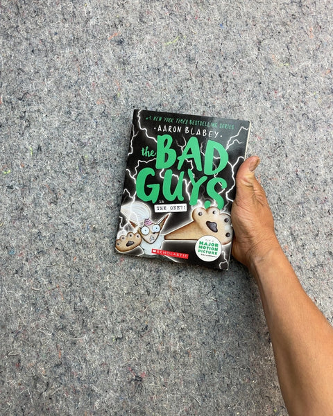The Bad Guys in The One?! by Aaron Blabey