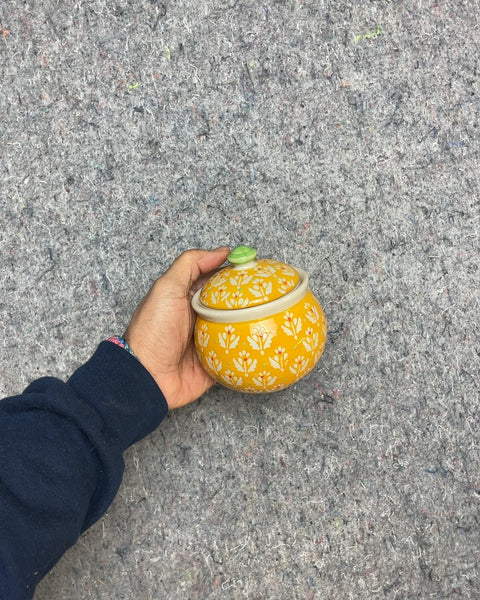 Ceramic Lidded Jar