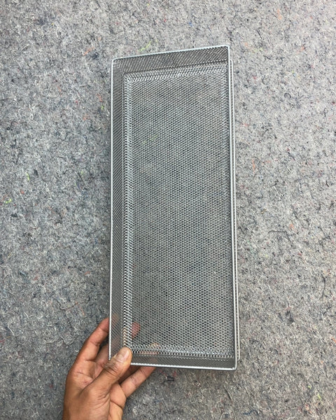 Metal Mesh Drawer Organizer Tray, L15"