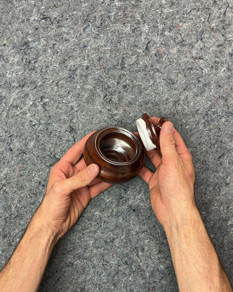 Cute Ceramic Lidded Container