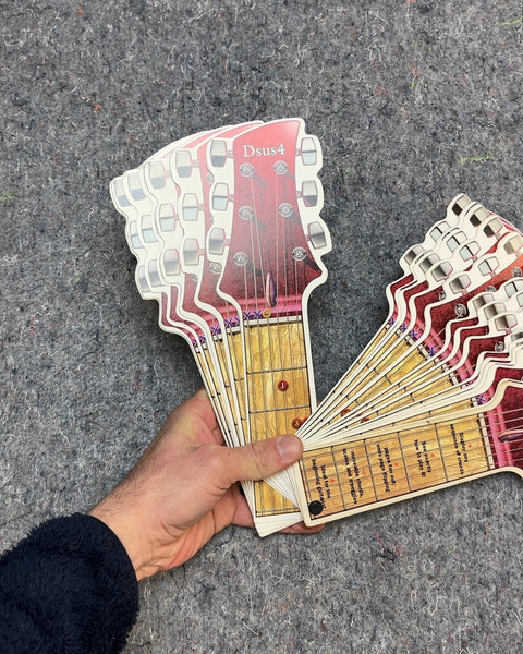 The Rock Guitar Chord Deck