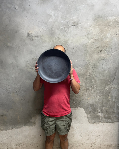 Bidk Noguchi-esque Fruit Bowl, 15x4"