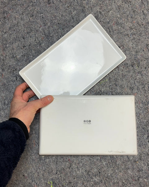 Two CB2 Rectangular Serving Plates