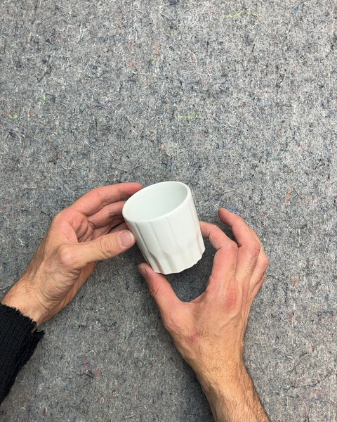 Lil' Fluted Ceramic Pot